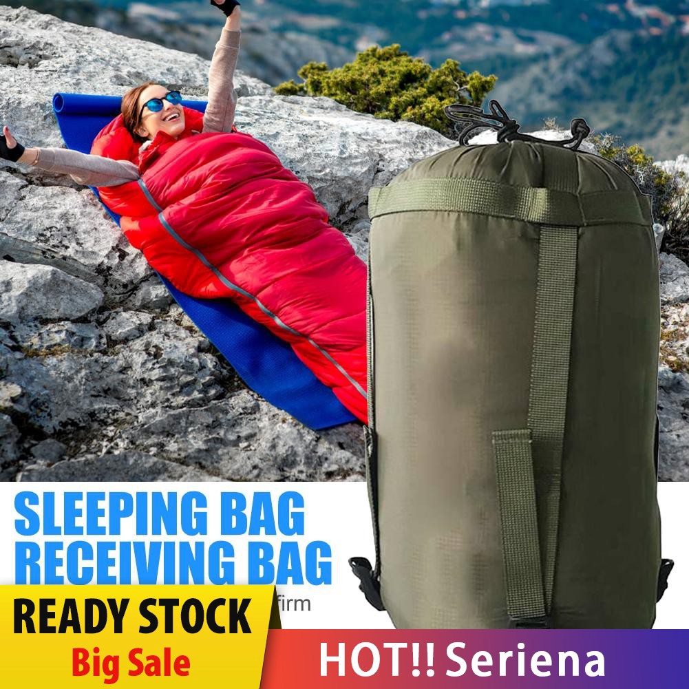 Outdoor Camping Sleeping Bag Compression Pack Leisure Hammock Storage Pack Shopee Indonesia