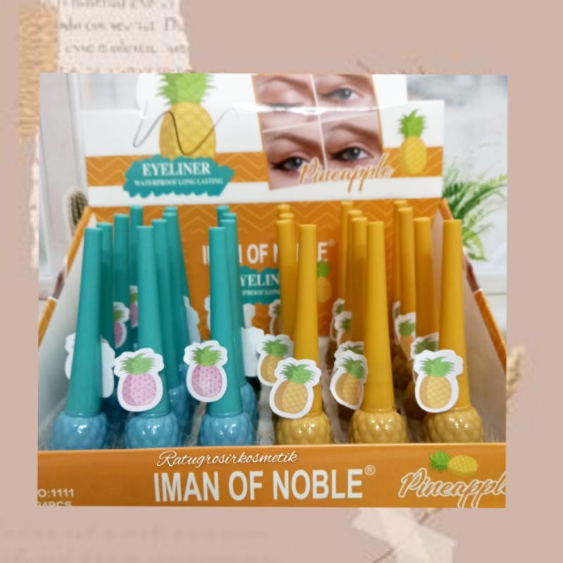 PROMO ECER!!!EYELINER PINEAPPLE IMAN OF NOBLE NO.1111