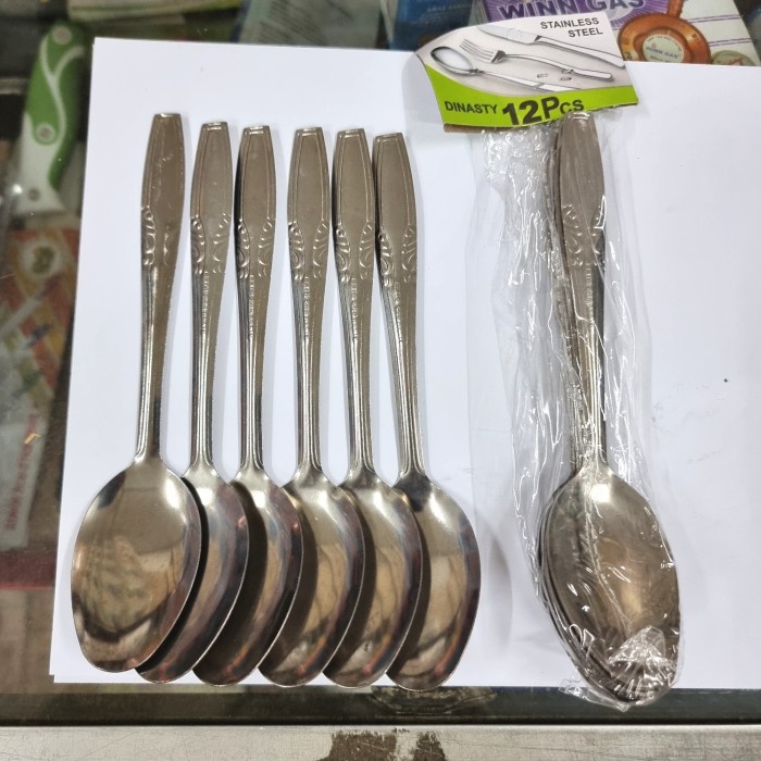 Sendok Garpu Stainless Murah Bijian - 1pcs Garpu