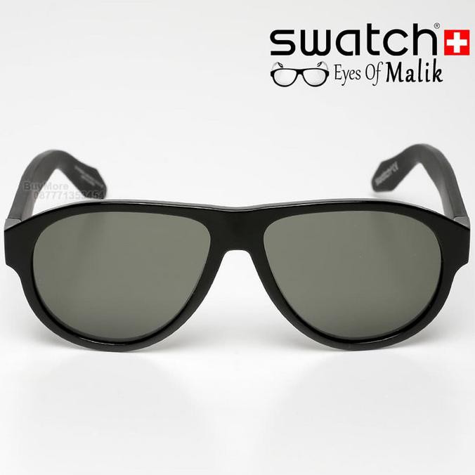 Spesial - Sunglasses Swatch Original Eyes Of Malik Kacamata Hitam Pria Branded - Hitam