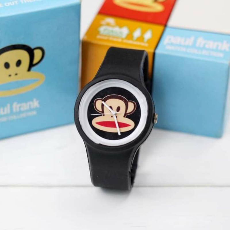 ✔️COD JAM TANGAN PAUL FRANk RUBBER 3,8CM
