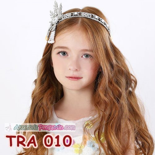 [BISA COD] Aksesoris Tiara Pesta Anak Modern- Hiasan Sanggul Rambut Wanita-TRA010