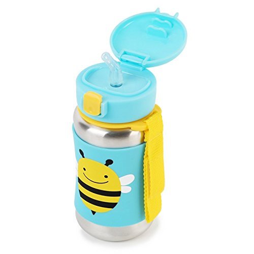 Skip Hop Stainless Steel Straw Bootle Bee