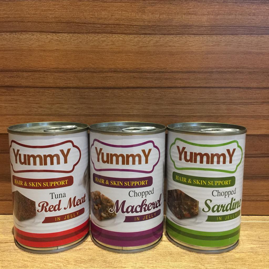 

YUMMY Makanan Kaleng Kucing CAT Canned Food 400gram