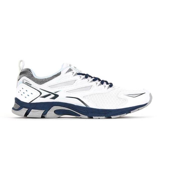 SPOTEC Sepatu Running Dronic Putih - Biru Tua