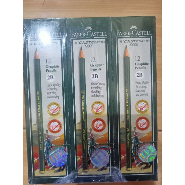 

pensil Faber-Castell 2B(1box)