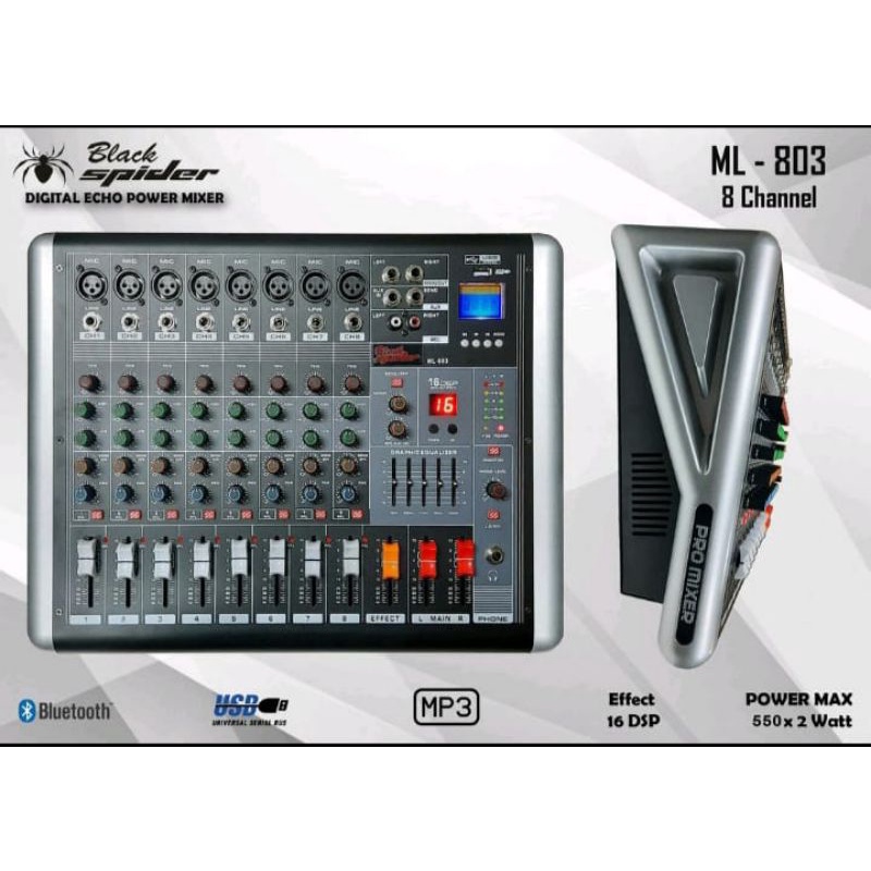 amplifier (power, mixer, equalizer)