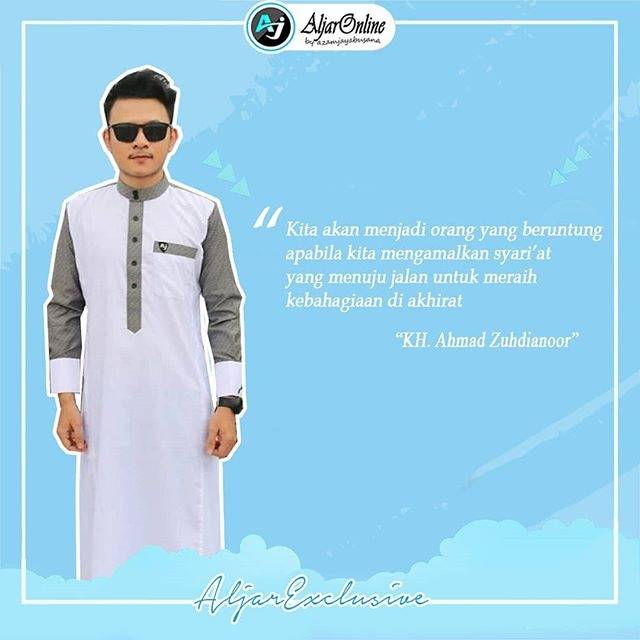 Gamis Aj putih by aljar Exclusive