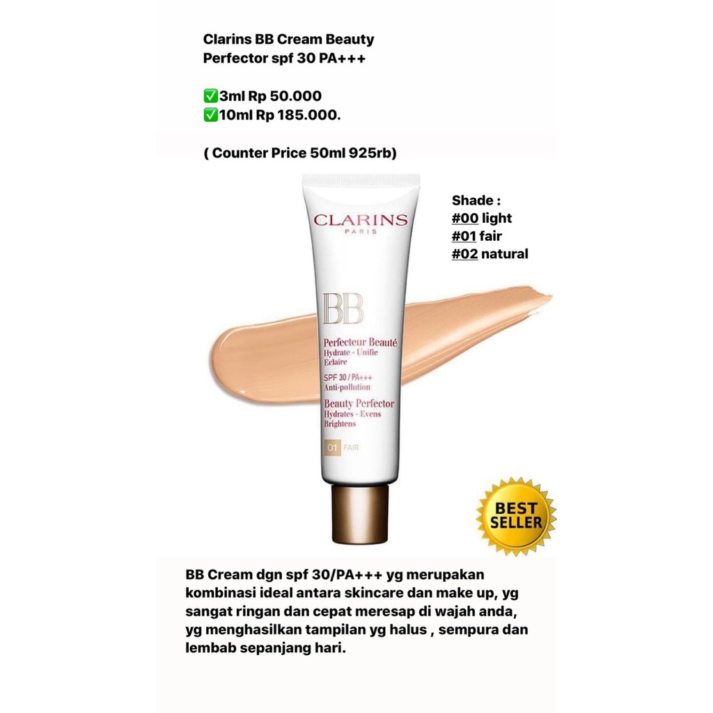 clarins bb cream price