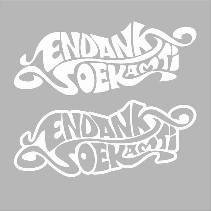 

Sticker / Stiker Endank Soekamti 15x6cm