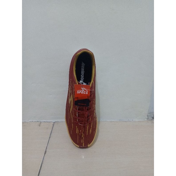 Sepatu FUTSAL LIGHTSPEED REBORN MAROON GOLD