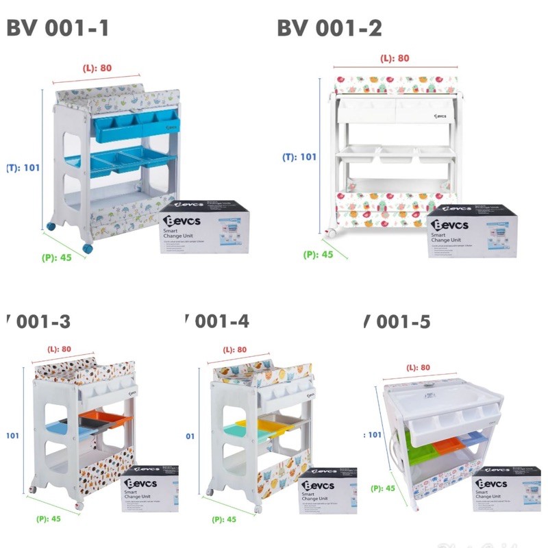 BEVOS 2in1 Baby Bath Smart Change Table Baby Tafel