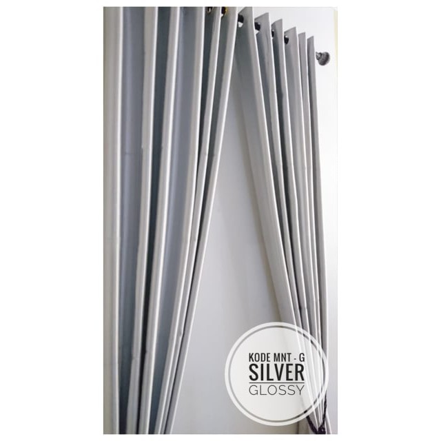 gorden blackout polos glossy silver