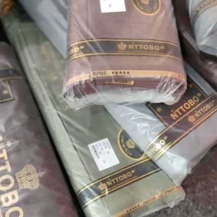 Kain Katun Toyobo Sulam Nittobo [Harga 1 Roll - isi 35 Yard]