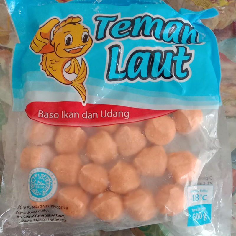 

Teman laut udang 500 gr