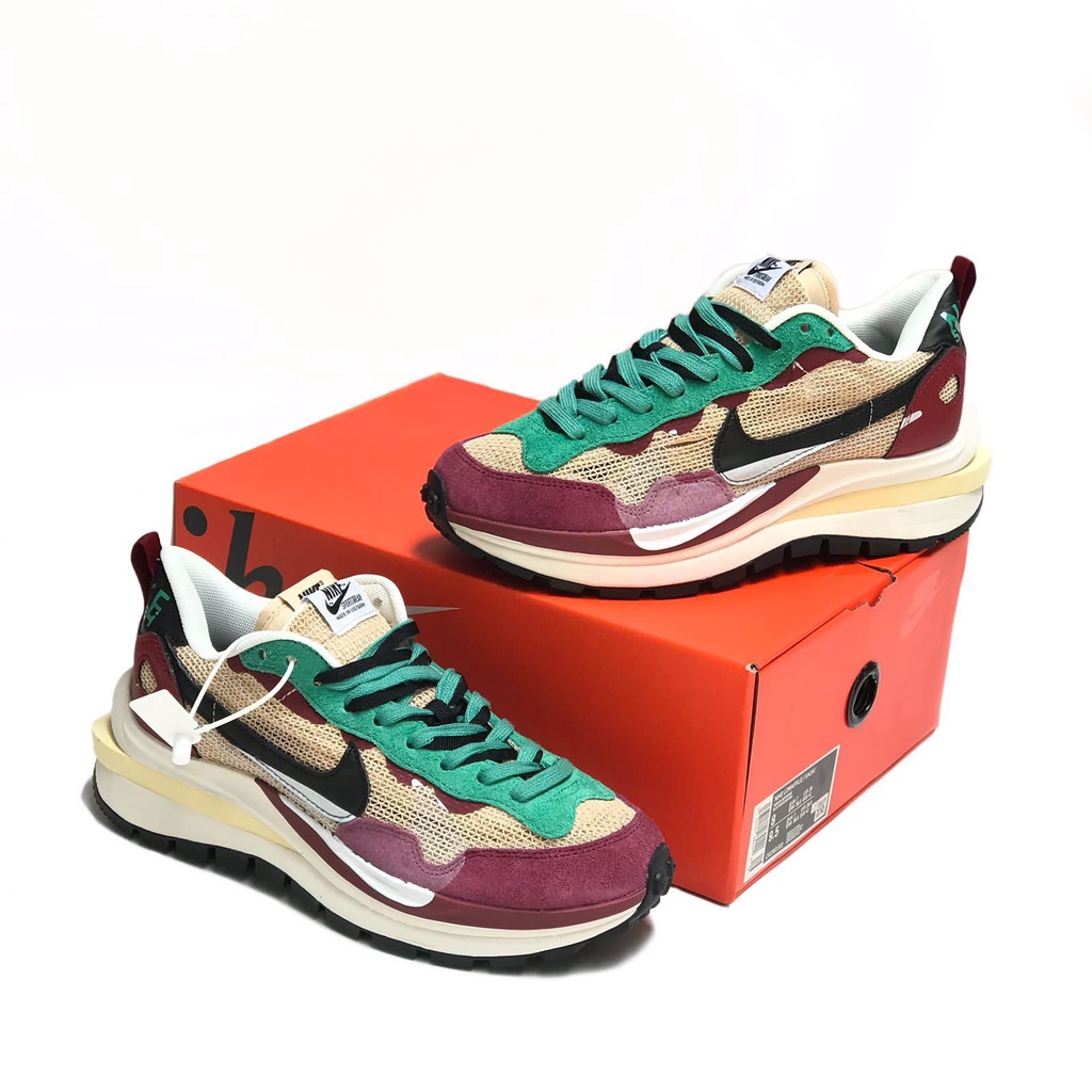 NIKE SACAI VAPORWAFFLE STRING BLACK VILLAIN RED BNIB ORIGINAL VIETNAM GRATIS KAOS KAKI SEPATU NIKE