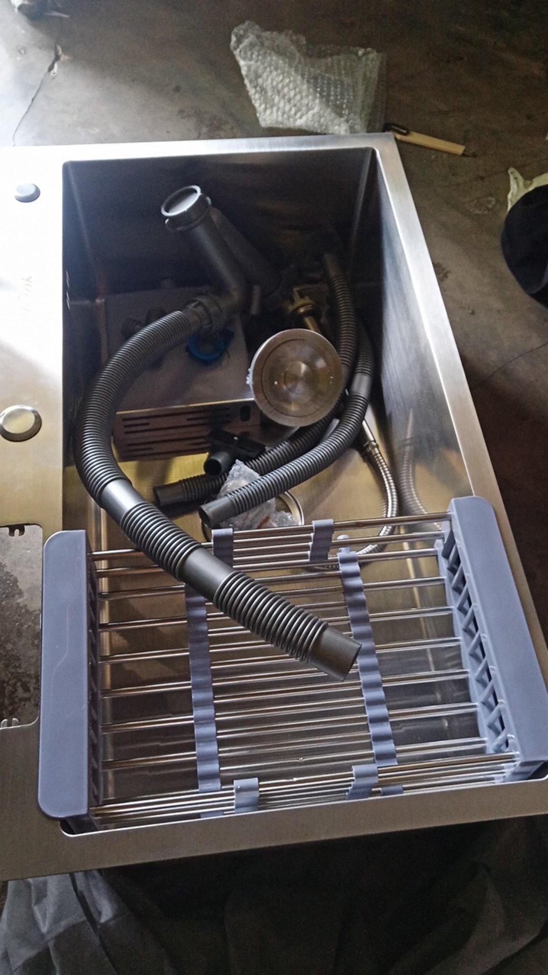 Bak Cuci Piring Stainless 304 Tebal Anti Karat 75cm