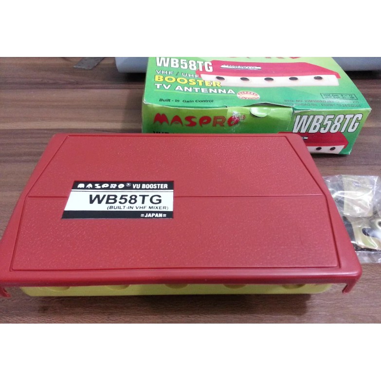 Booster TV Antena VHF UHF WB58TG Atas MASPRO