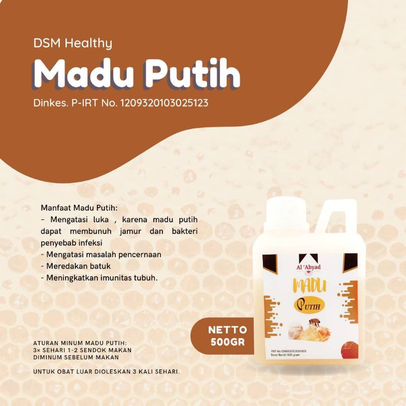 

Madu putih Al-Abyad 500 Gr