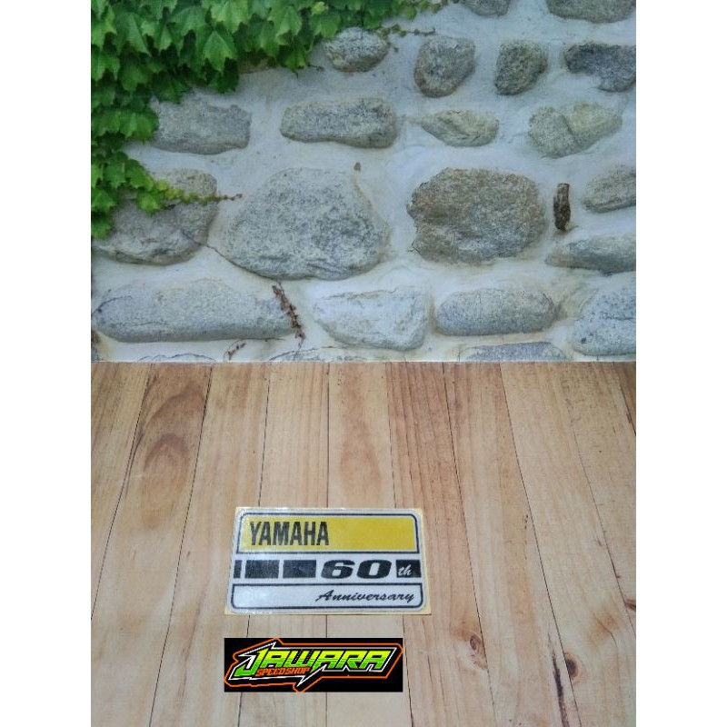 Sticker Yamaha 60 th