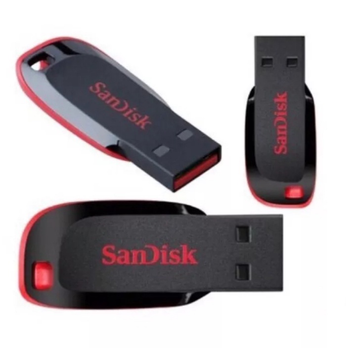 FLASHDISK SANDISK CRUZER BLADE 128GB USB FLASH DRIVE/PENYIMPANAN EKSTERNAL