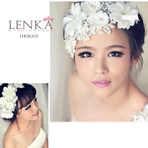 [BISA COD] AKSESORIS PENGANTIN PESTA PERNIKAHAN HAIRPIECE BRIDAL HRB003