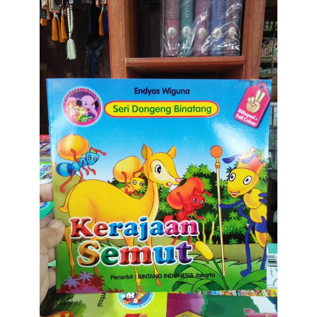 Jual Buku Cerita Anak Seri Dongeng Binatang Bilingual 2 Bahasa ...