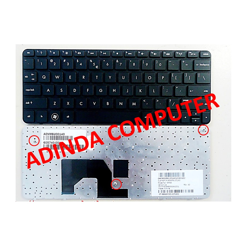 Keyboard HP Mini 210 210-1000 210-1100 210-1015TU