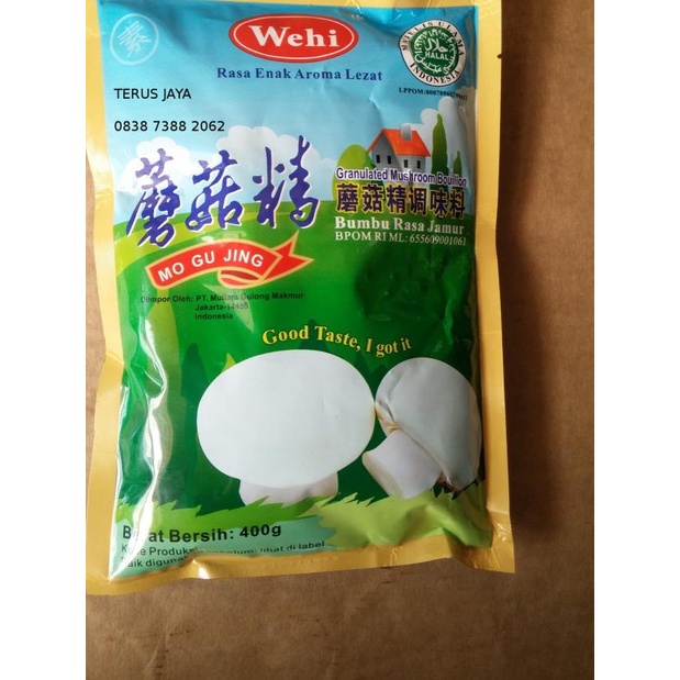 

♟ Kaldu Jamur 400g Mo gu Jing Wehi ♩