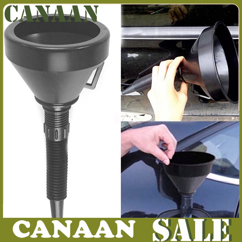 Canaan Corong Plastik Flexible Untuk Menuang Bahan Bakar Motor / Mobil