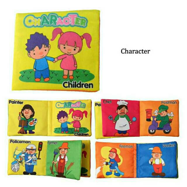 Buku Bayi Kain buku bantal bayi 01-CHARACTER