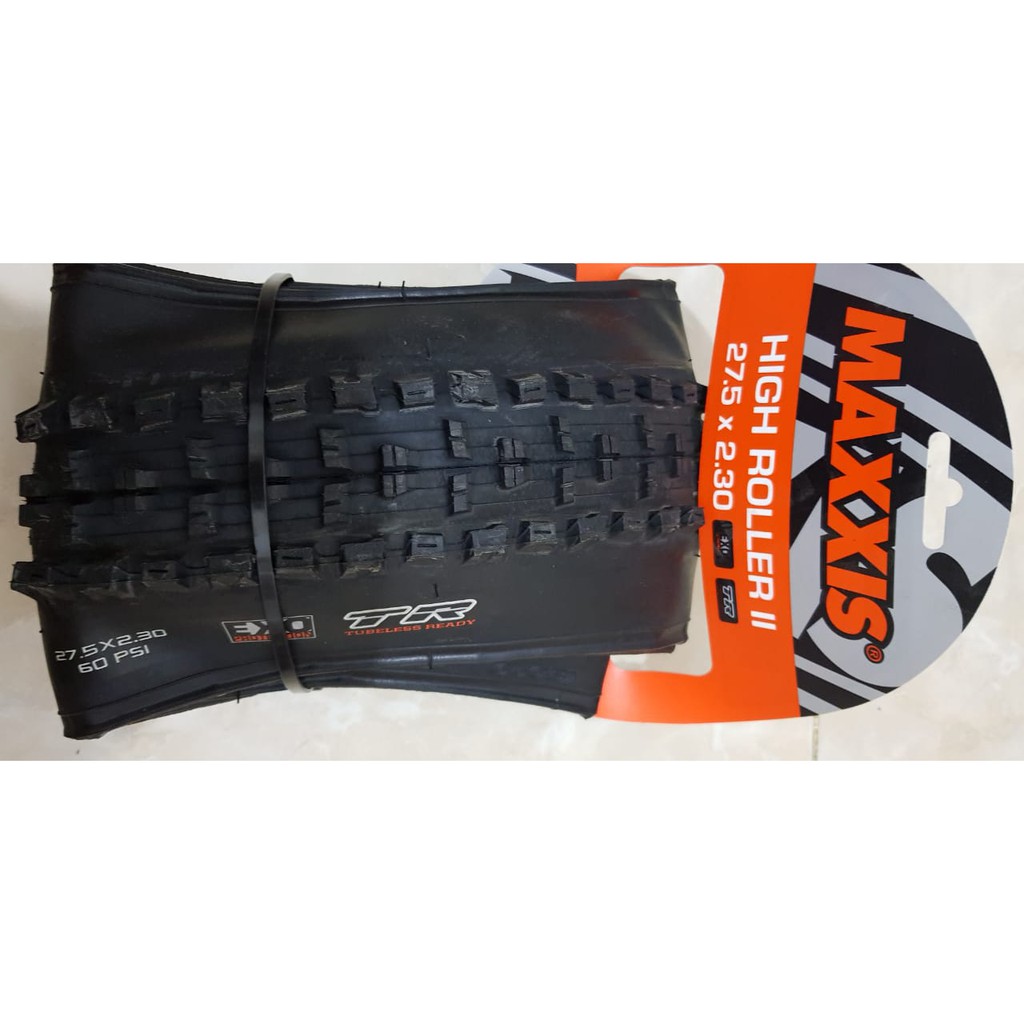 Ban Luar Maxxis High Roller II 27.5 x 2.30 Exo TR tanpa 3C