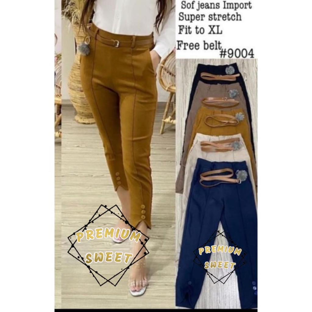 PREMIUM SWEET/CELANA SOFTJEANS PREMIUM WANITA SUPER STRECTH 9004/CELANA WANITA /CELANA PANJANG WANITA/CELANA 7/8 WANITA/CELANA JUMBO WANITA/CELANA KEKINIAN WANITA/CELANA KULOT WANITA/CELANA SANTAI WANITA/CELANA PENDEK WANITA/CELANA 7/8 WANITA/CELANA 3/4-4
