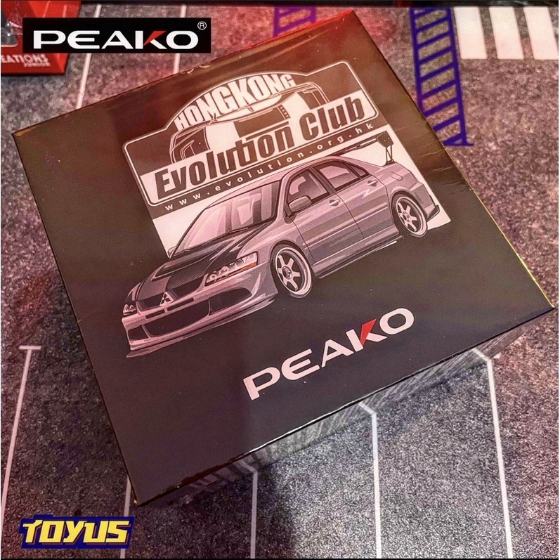 Yo Engine Start X PEAKO - MITSUBISHI LANCER EVOLUTION IX SILVER