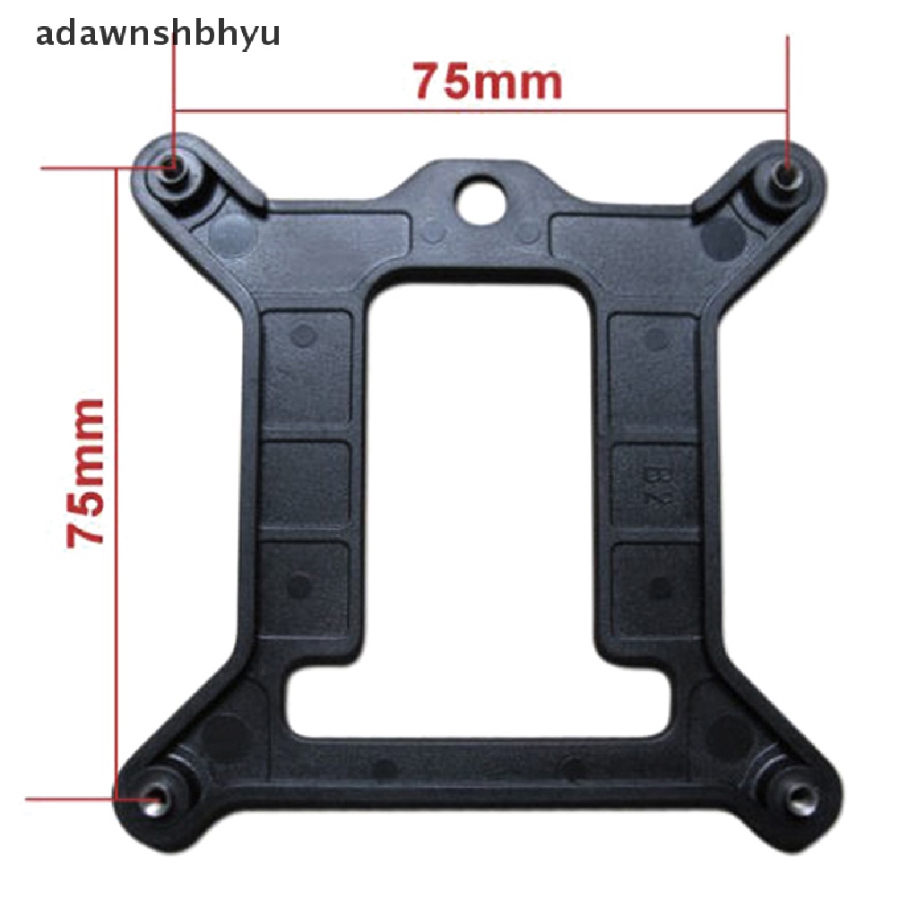 [adawnshbhyu] Lga 1150 1155 1156pc Plastik Backplate CPU Cooler Bracket Heatsink Backplane