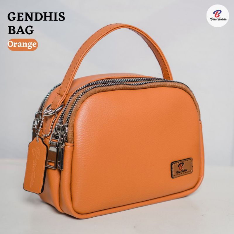 READY GENDHIS BAG by BIRU TSABITA, TAS SLEMPANG WANITA BISA TENTENG (Anti Air)