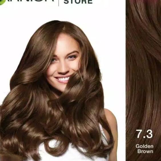 ❄ Garnier Cat Rambut Ultra Color 7.3 - Golden Brown ♥