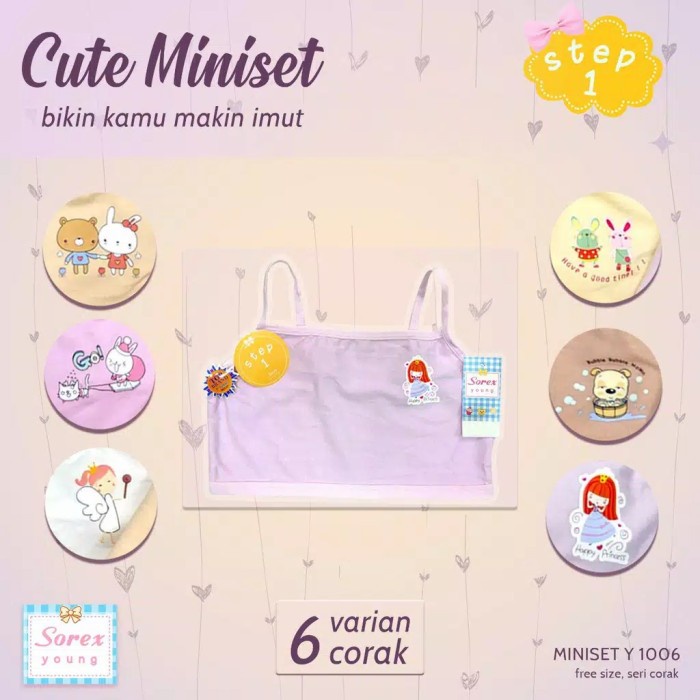 Miniset Anak Perempuan Step 1 Sorex Y