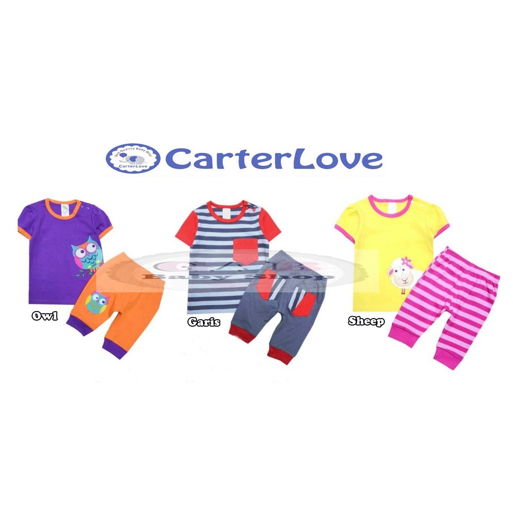 Promo Gajian Setelan 2in1 Carter Love Anak Laki Perempuan