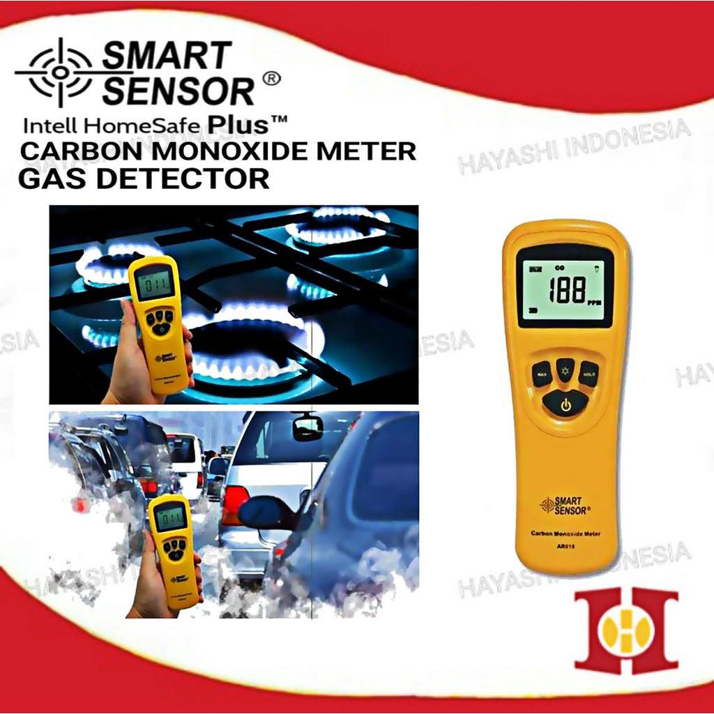 Gas Sensor Alat Ukur Deteksi Carbon Monoxide Meter AR818  AR8700A