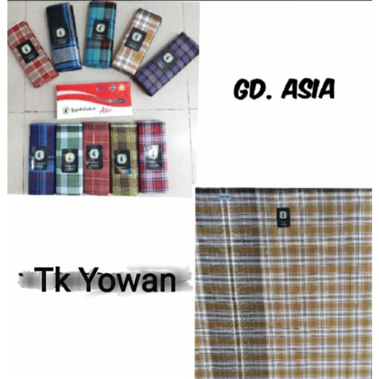 Sarung Gajah Duduk Asia Original / Sarung Dewasa Gajah Duduk / Sarung Tenun Motif