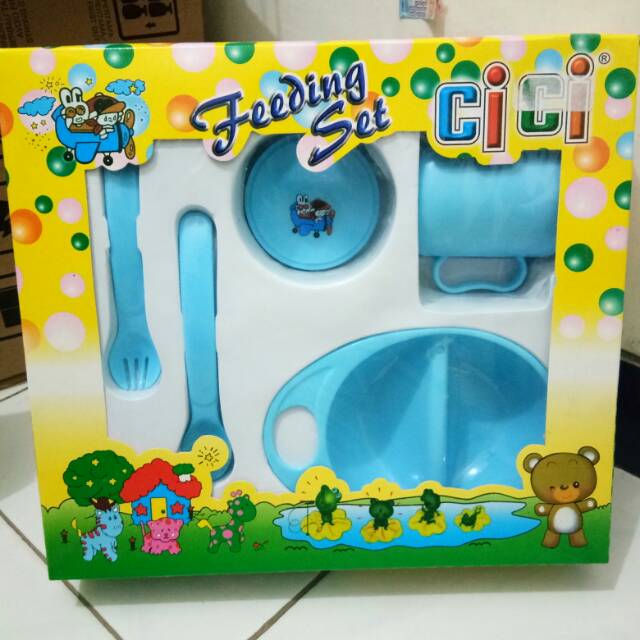 Feeding set cici (peralatan makan bayi)