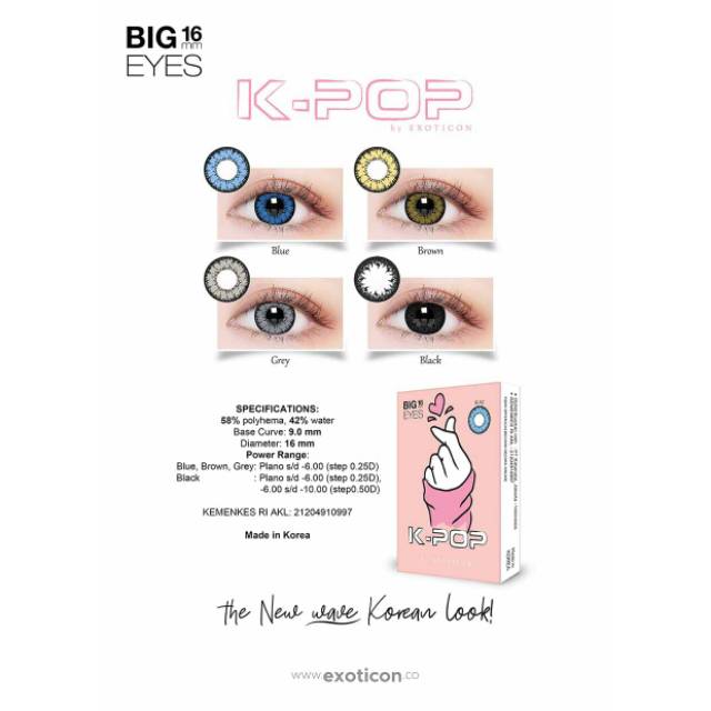 ( Normal ) HARGA PROMO : KPOP COLOR 16MM
