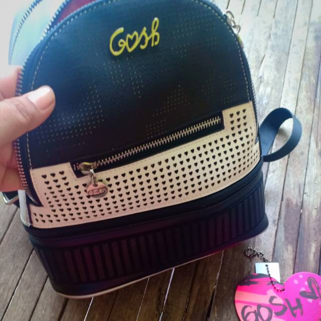 Gosh monocrom ransel pl preloved