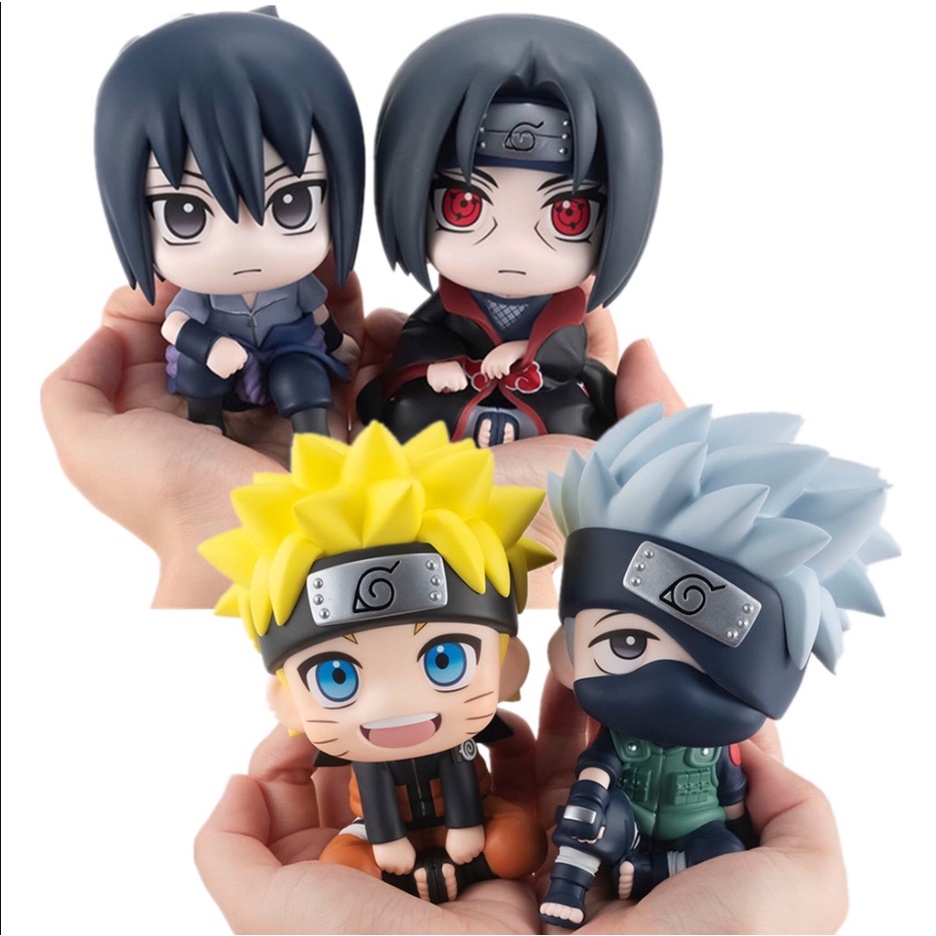 action figure koleksi Naruto shippuden 24 Naruto Sasuke six  path kurama rinnegan mode itachi kakash