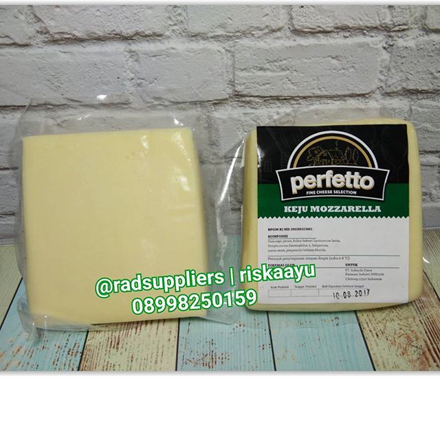 

Murah Perfetto Keju Mozzarella kemasan 300gram, BEST PRICE !! Berkualitas