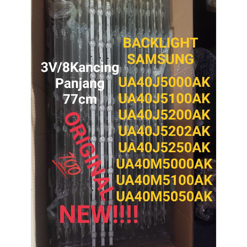 LAMPU BACKLIGHT LED SAMSUNG 40 INCH BACKLIGHT UA40J5000AK