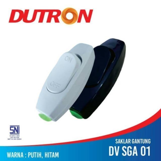 SGA01 - Saklar SNI DUTRON Saklar Lampu Gantung On Off