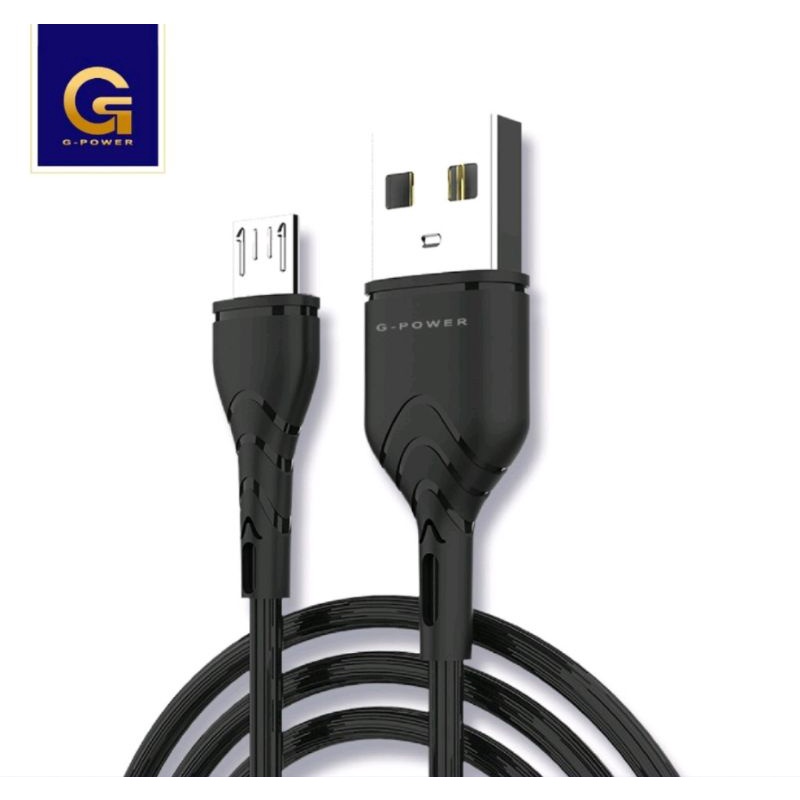 G-POWER U11 KD KABEL DATA USB MICRO TYPE C WITH SUPPORT 2.4A QUICK CHARGE FAST TRANSMISSION