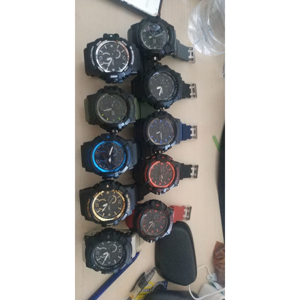 COD✔️ / Bayar Tujuan / Jam Tangan Pria Sporty Casio G-Shock GS-2397 / Ready 9 Warna